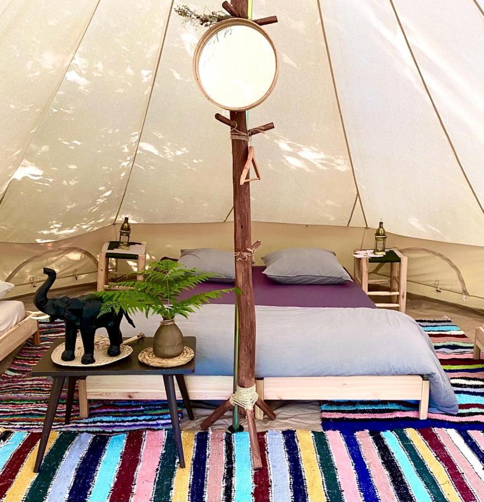 Le Travers Ajoux - Camping Gite Evenement Экстерьер фото