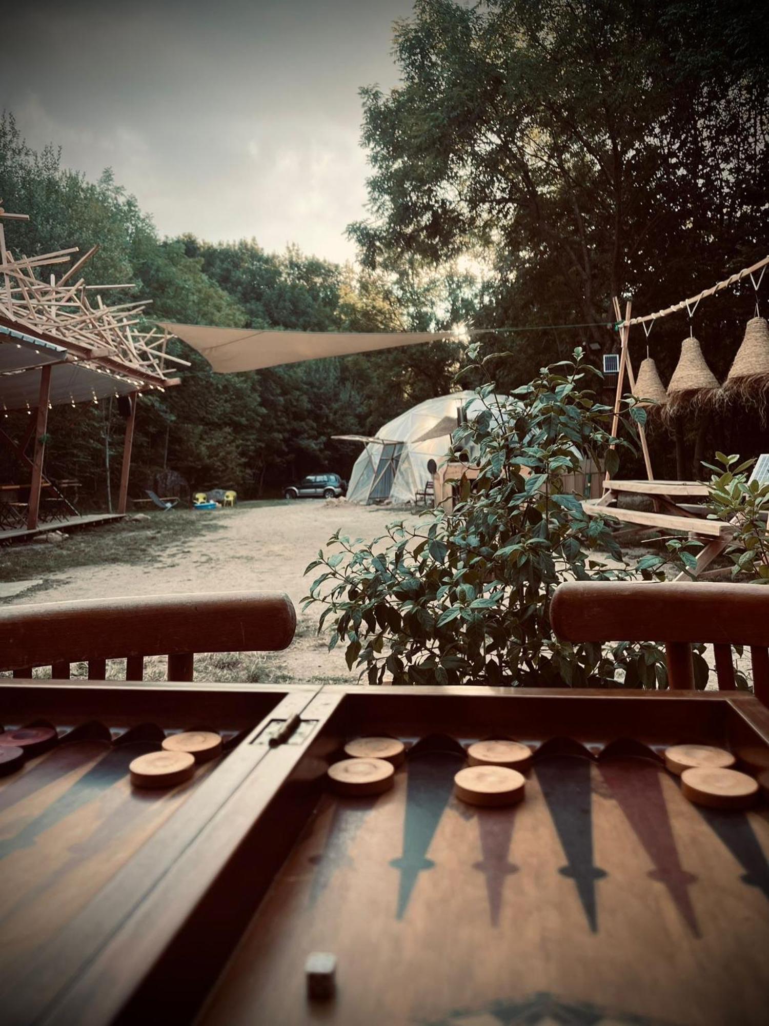 Le Travers Ajoux - Camping Gite Evenement Экстерьер фото